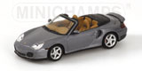 Minichamps Porsche 911 Turbo Cab 2003 Grey met - 400 062731